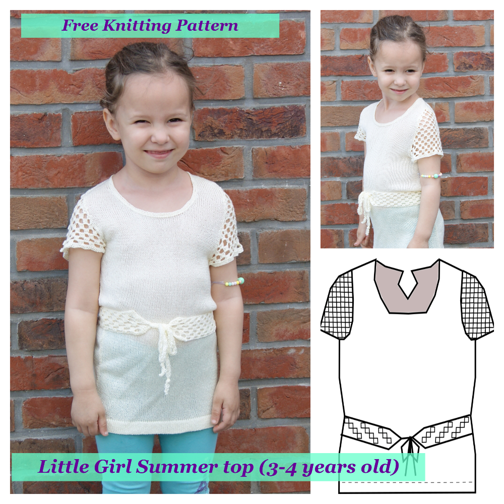 Little girl summer top