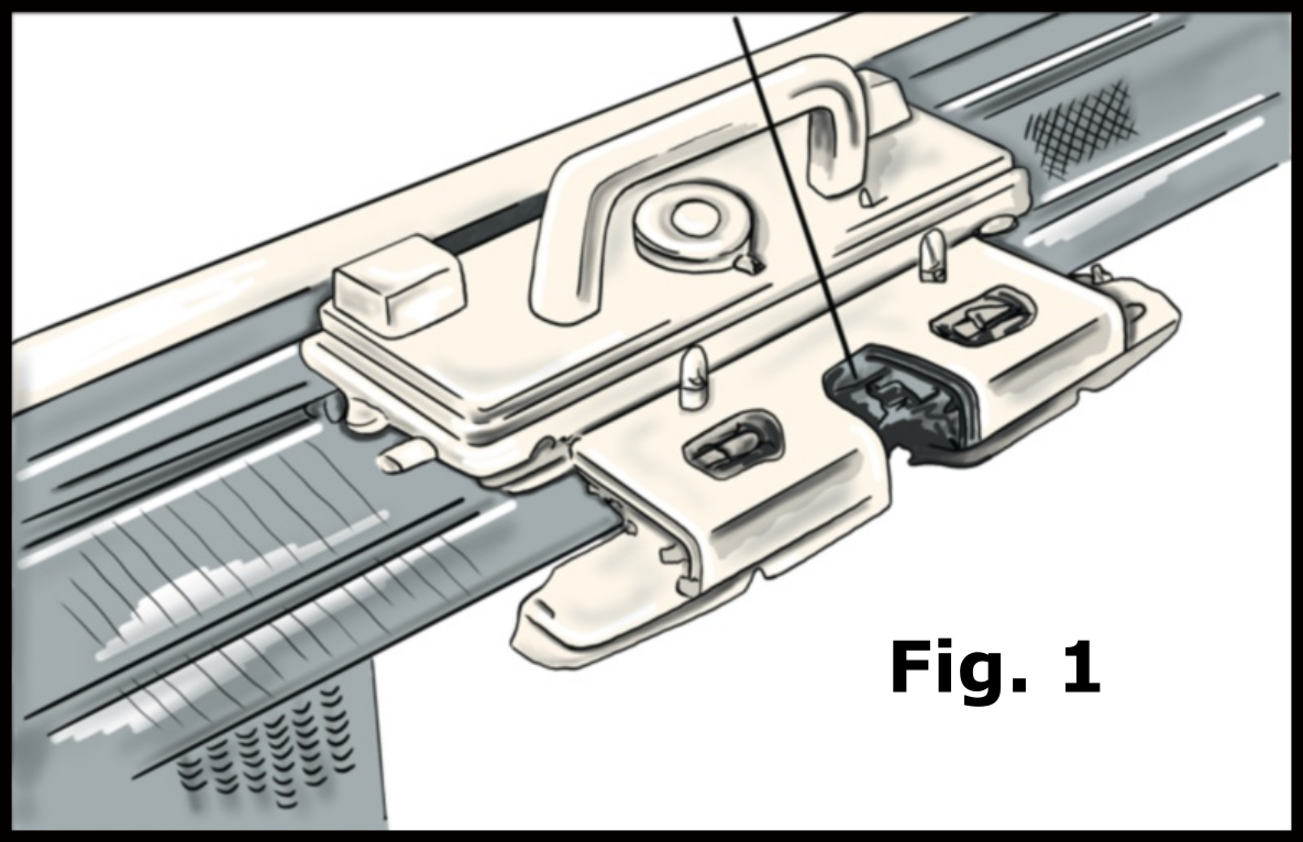 Machine knitting