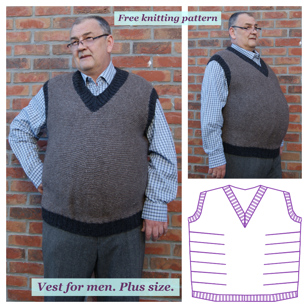 vest-for-men-plus-size-free-knitting-pattern