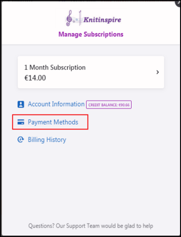 Payment method